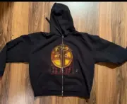 NEW Travis Scott x WWE Raw ComplexCon Exclusive Black Zip Up Hoodie XL Free Ship