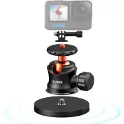 UURIG Powerful Magnetic Ball Head Stand Magnet Camera Mount for GoPro Hero 11 10