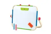 5pc Hape Anything 51.5cm Art Tabletop Studio w Whiteboard Blackoard For Kids 3+