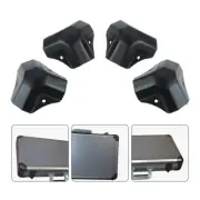 4Pcs Corner Protector Black for Luggage Corner Guard Bumpers Edge Cover Hardware