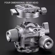 Leofoto G4 Geared Head Camera Tripod Ball Head with Plate Arca Swiss Compatible