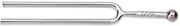 Frediuo Durable Metal Tuning Forks for Music Enthusiasts, Chrome, 2 Pcs