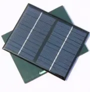 The 1.5W 12V solar drip adhesive panel A-grade polycrystalline silicon panel