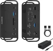 New MacBook Pro Docking Station Dual Monitor with 2 HDMI 4K Display, 14 in 2