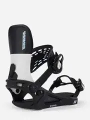 2024 NIB Mens K2 Bond Snowboard Bindings $300 M black white lightweight highback