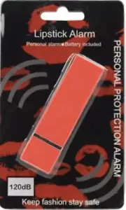 Lipstick Alarm 911 Anti-wolf Panic Button Self Defense Personal Safety Alert 120