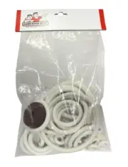 Gottlieb 1951 Globe Trotter Pinball Machine Replacement Rubber Ring Kit White