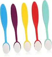 5pcs Ink Blending Brushes Versatile Art Blenders for Painting Drawing Card Making Stamping for Artists Hobbyists Crafting Supplies with Color Coded Handles