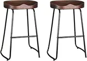 [Artiss] Bar Stools Stool Set of 2 Kitchen Counter Barstools Dining Chair Vintage