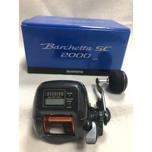 🔥【台南平昇釣具】 🔥 SHIMANO BARCHETTA  SC小船1000 2000 3000計米數船用鼓式捲線器