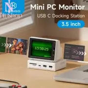 Hagibis 3.5Inch IPS Mini Screen AIDA64 Mini PC CPU RAM HDD Data Monitor Display