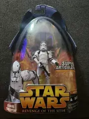 Star Wars Revenge of The Sith Clone Trooper Super Articulation!
