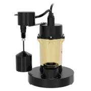 K2 Sump Pumps 1/2 HP Epoxy-Coated Aluminum+Thermoplastic Sump Sturdy Pumps