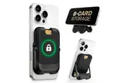 For Iphone 16 / 15 / 14 / 13 Series Strong Magnetic Lock Magsafe Wallet With Stand