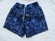 NWT VILEBREQUIN Mens Moorea MOO4024H Navy Blue Swimming Trunks Sz S Small