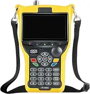 Satellite Receiver VF-9930 DVBS2/T/T2/C Satellite TV Finder 4.3 Inch High Resolution LCD Screen Signal Finder for Remote Reception Systems Antennas