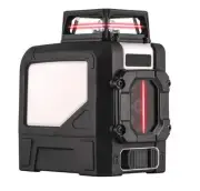 Lasertec CL2R Self Levelling Multi Line Laser Level 360° Red Beam Mount + Pouch