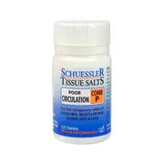 Martin & Pleasance Schuessler Tissue Salts Comb P (Poor Circulation) 125t