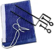 BESPORTBLE Compact Pong Net Frame Tool Set Portable Table Tennis Net Rack for Anywhere Anytime
