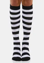 Dark Whimsy Kicks Knee High Socks