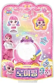 caincosmetic Catch Teenieping Romiping Figure Set, Collectible Anime-Inspired Figure with Star Cube and Star Medal