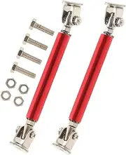 GRADENEVE 2pcs Car Front Splitter Rod Adjustable Stainless Steel Strut Assembly for Custom Modificati