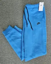 Nike NSW Tech Fleece Blue Men's Joggers Sweatpants Sz XXL-Tall (FB8002-435)