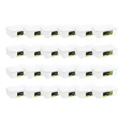 24PK Lemon & Lime Fridge Food Storer Fresh Container/Storage 900ml 18x12x5.6cm