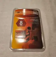 TDK DVC Mini DV Digital Video Camcorder Cassette 8 Pack BRAND NEW SEALED PACKAGE