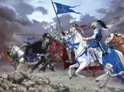 KNIGHTS CHARGE by Nene Thomas - SunsOut 1000 piece FANTASY puzzle - NEW