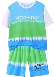 [JiAmy] Kids Basketball Kit 2-Piece Kids Basketball Jersey Shirt Training Basketball Kit Boys & Girls Basketball Outfit for 3-12 Years