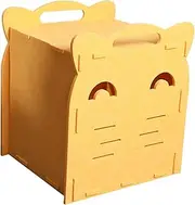 VERDANVERSE Detachable Felt Cat House Scratching Board for Kittens Small Dogs Space Saving Design Comfortable Washable Cat Nest for Indoor Pets Scratch Functionality