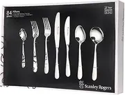 Stanley Rogers Albany Cutlery 84-Pieces Set