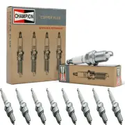 8 New Champion Copper Spark Plugs Set for 1980-1982 Ford Thunderbird V8-4.2L (for: Ford)
