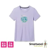 在飛比找momo購物網優惠-【SmartWool官方直營】女塗鴉短Tee/Kate Ze