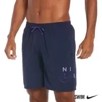 在飛比找momo購物網優惠-【NIKE 耐吉】SWIM 短褲 七吋海灘褲 男泳裝 運動 