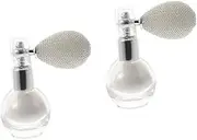 FRCOLOR 2pcs Body Powder Spray Face Spray Powder Body Glitter Powder for Women Glitter Spray Powder Loose Shimmering Spray Powder Make up Glitter Hair Highlighter Miss Plastic
