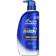 Head & Shoulders Ultramen Deep Clean 2In1 Dandruff Shampoo & Conditioner 550mL