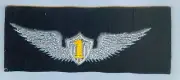 US ARMY AVIATION "SOLO WINGS" with #1 .... UNCUT BACKGROUND MATERIAL
