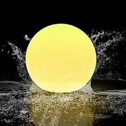 Floating Pool Lights Ball Lamp - IP68 Upgraded Waterproof 16 Colors Swimming Pool Light, Adjust & 4 Mode Rechargable LED Night Light with Remote Control for Indoor Outdoor Swimming Pools Beach (5inch)