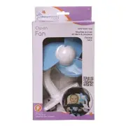 DREAM BABY CLIP ON STROLLER FAN BLUE