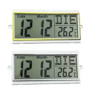 Stylish Wall Clock with Temperature Lunars Date Display for Home, Office School