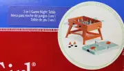 AMERICAN GIRL Truly Me 3 in 1 Game Night Table Set FOOSBALL Air Hockey PING PONG