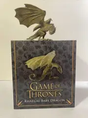The Noble Collection - Game of Thrones - Rhaegal Baby Dragon Figure - NIB