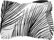[VTGHDEEQ] Scarf for Women,Womens Scarf,Head Scarf for Women,Black Palm Leaf