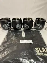 Slane Irish Whiskey Mule Mug Set Of 4 And Free XL Shirt
