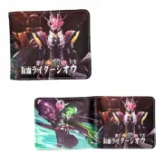 New Kamen Rider Zi-O KAMEN RIDER REVICE BiFold Wallet Credit Card Billfold
