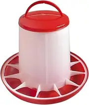Leona Co Chicken Feeder Waterer Hanging Poultry Feeder Kit, Bird Small Poultry Feeding for Pigeon Chick Drinker Duckling Quail Feeding Tool (Feeder + Waterer)