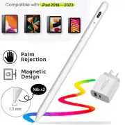 For Apple Pencil iPad 10/9/8/7 iPad Air 3/4/5 iPad Mini 5/6 iPad Pro 2018-2023