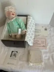 NEW YOLANDA'S PICTURE PERFECT BABIES JESSICA DOLL EDWIN KNOWLES NIB COA